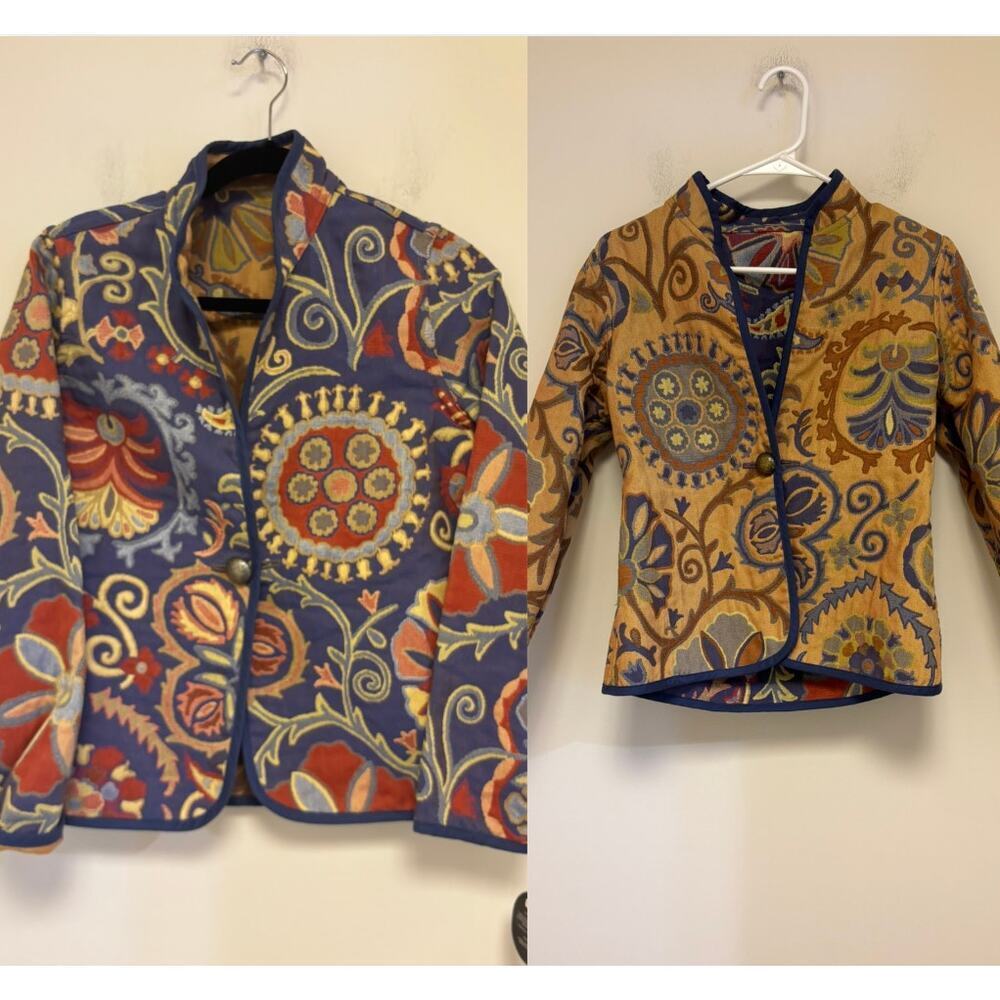 Trimdin Reversible Roussillon Jacket NWT Size XS
